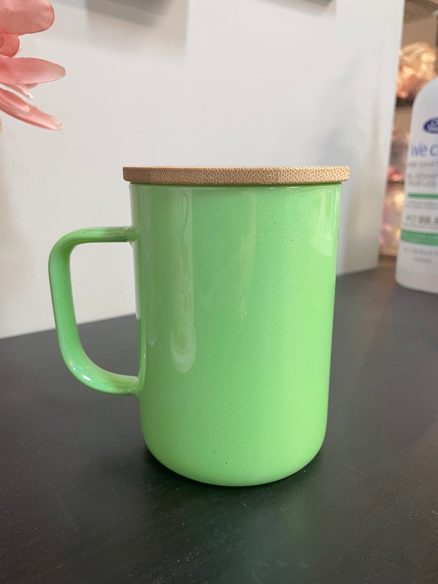 SHIMMER GLASS MUG - SALE