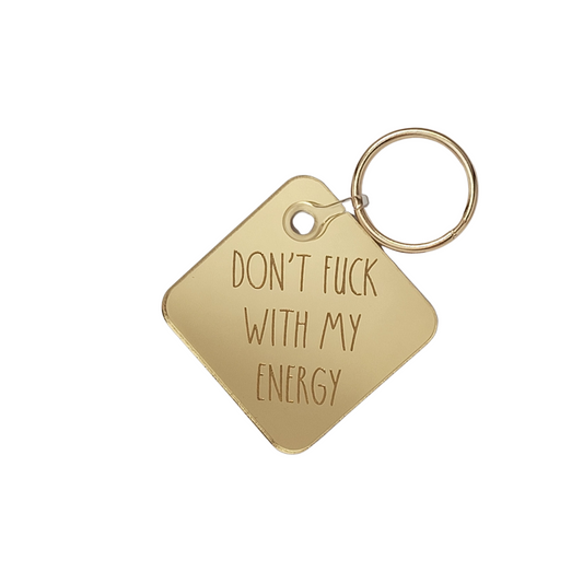 Energy Keychain - Gold