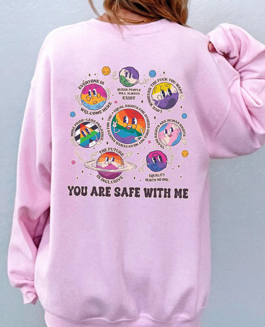 YOU ARE SAFE WITH ME