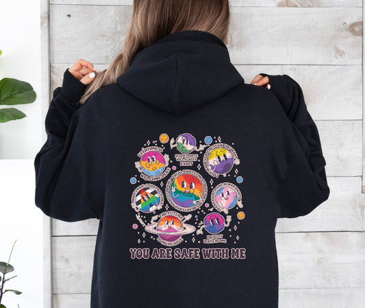 YOU ARE SAFE WITH ME - HOODIE