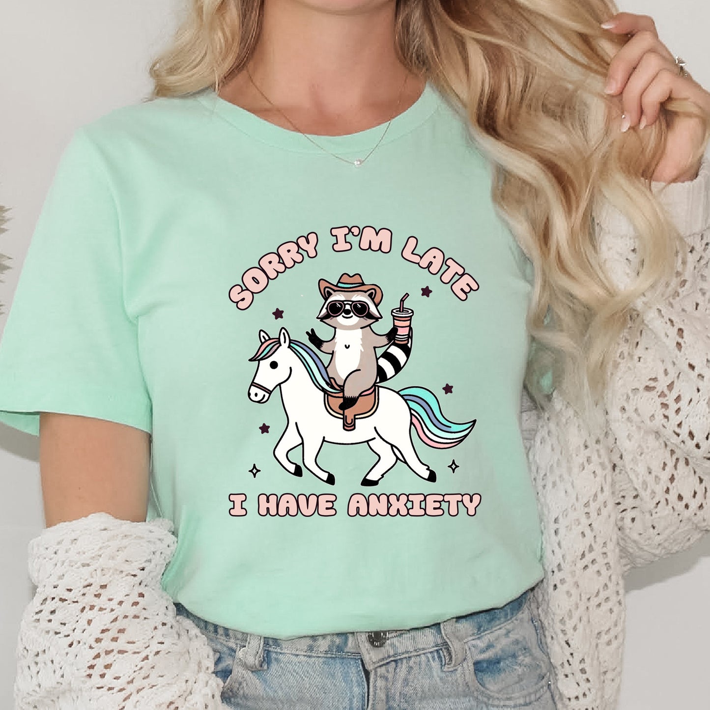 SORRY I'M LATE, I HAVE ANXIETY