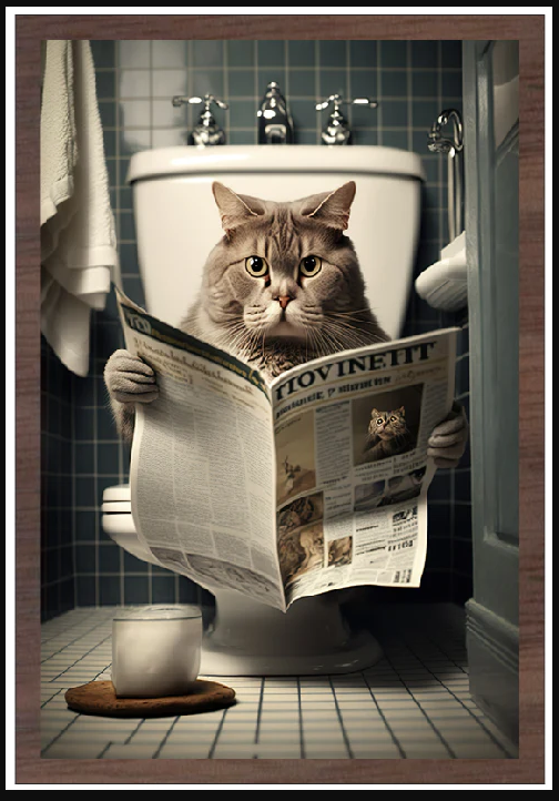 Animals in the Bathroom