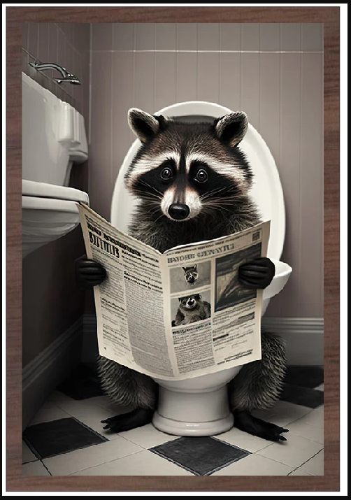 Animals in the Bathroom