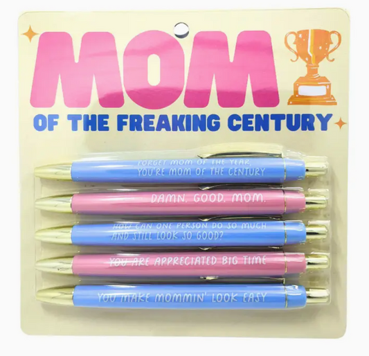 Pen Set - Mom Of The Freaking Century