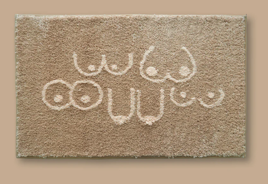 Boobs - bath mat