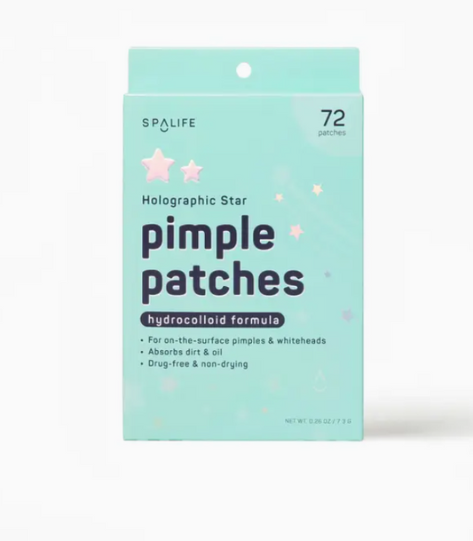 Holographic Star Pimple Patches