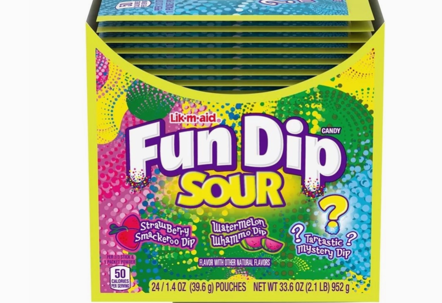 Fun Dip Sour Candy Three Flavor Pack