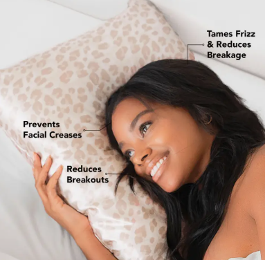 Satin Pillowcase - Leopard