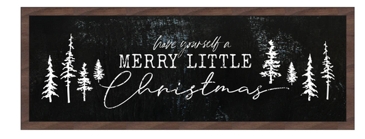 Have Yourself A Merry Little Christmas - Light Frame Sign