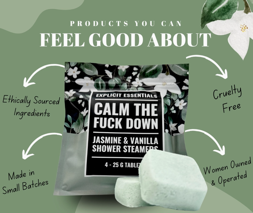 Calm the Fuck Down Shower Steamer - 4 Pack