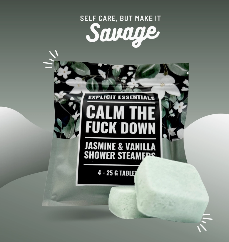 Calm the Fuck Down Shower Steamer - 4 Pack