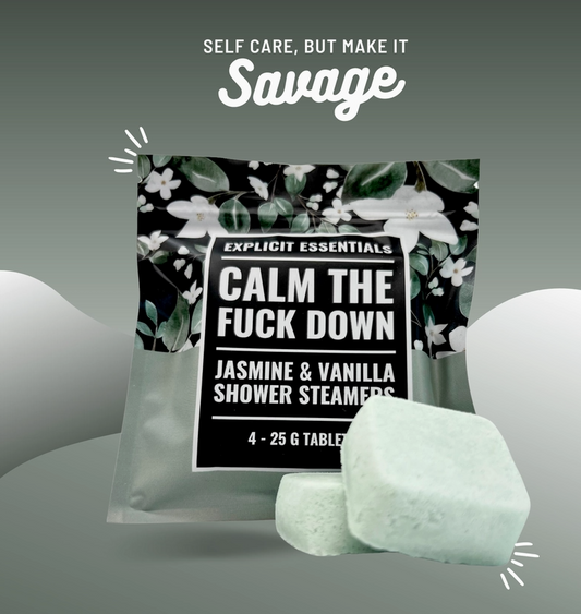 Calm the Fuck Down Shower Steamer - 4 Pack