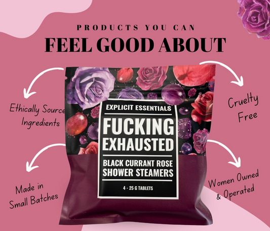 Fucking Exhausted Shower Steamer - 4 Pack