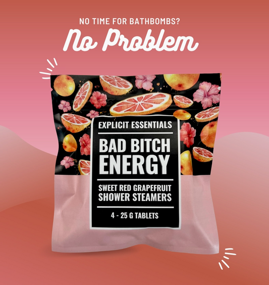 Bad Bitch Energy Shower Steamer - 4 Pack