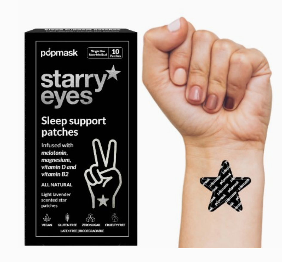 Starry Eyes Topical Vitamin Sleep Support Patches – 10 Pack