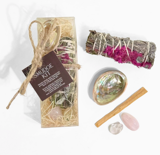 Sage Smudge Kit For Cleansing + Ritual Intention