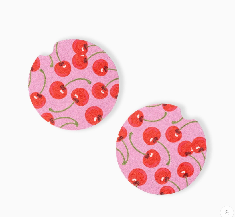 Car Coasters- Cherries