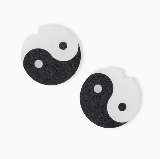 Car Coasters- Yin Yang