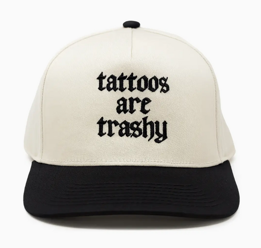 Tattoos Are Trashy - Two Tone Cap