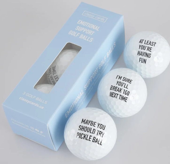 Emotional Support- Golf Balls