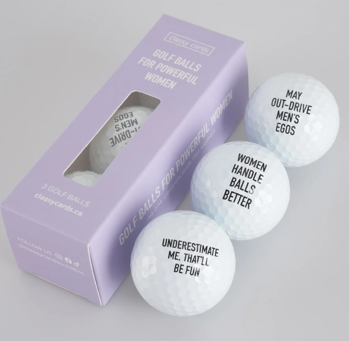 Powerful Women - Golf Balls