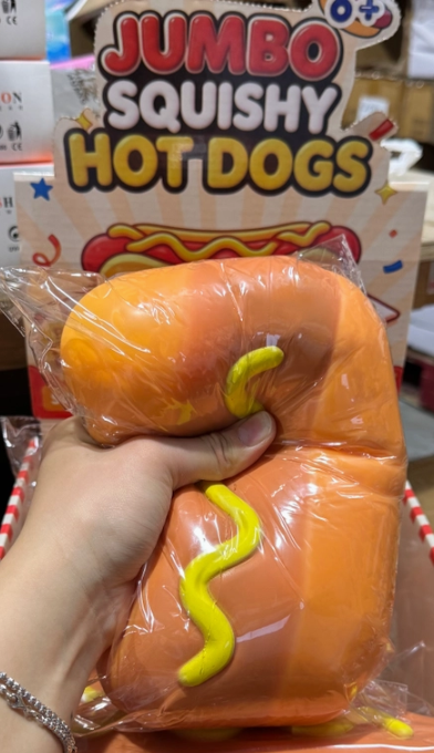 Giant Squish Hot Dog