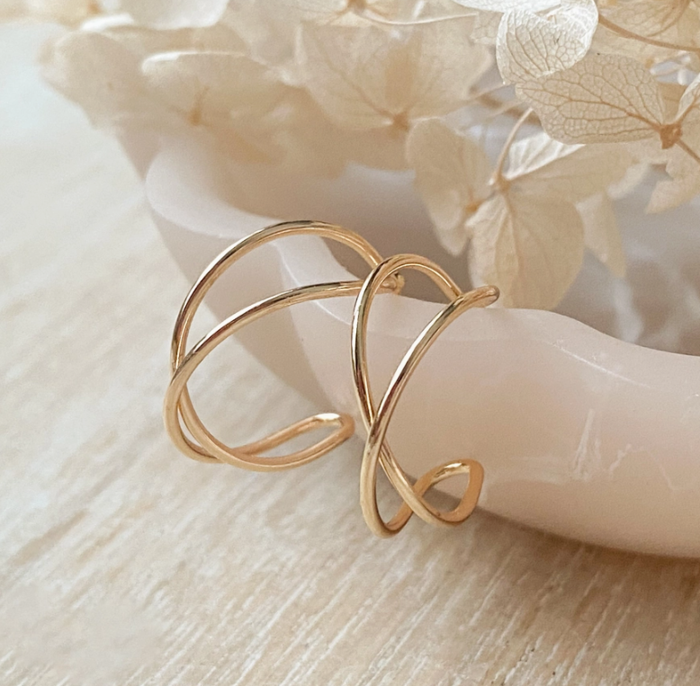 Double Helix Hoops