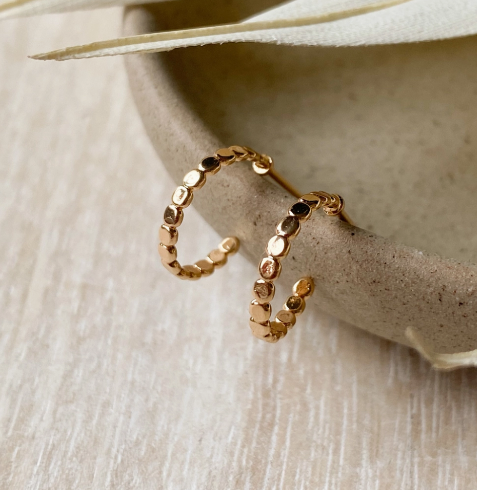 Delia Hoop Earrings