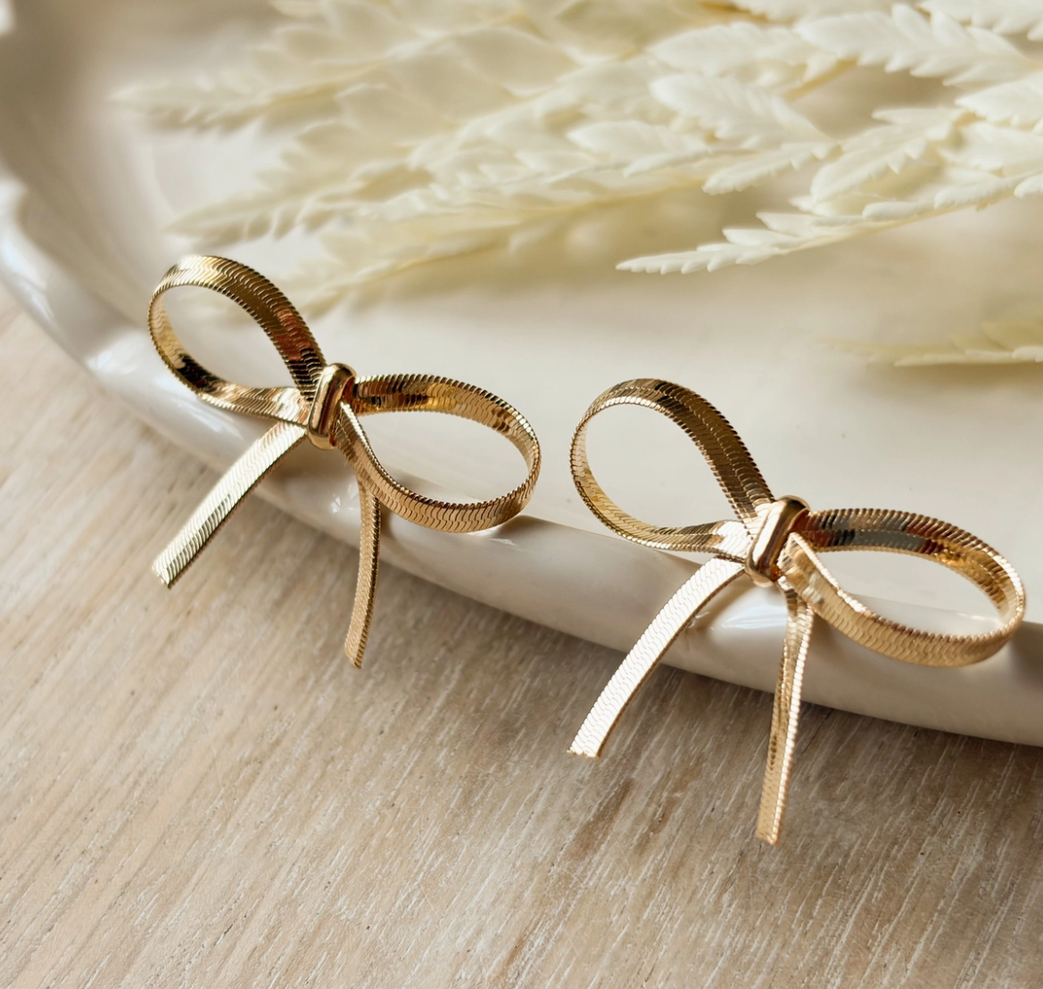 Goldie Bow Earrings