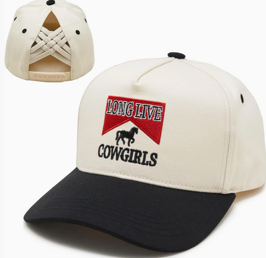 Long Live Cowgirls - Two Tone Cap