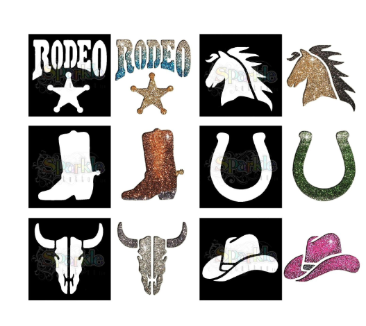 Tattoo Stencils - Rodeo