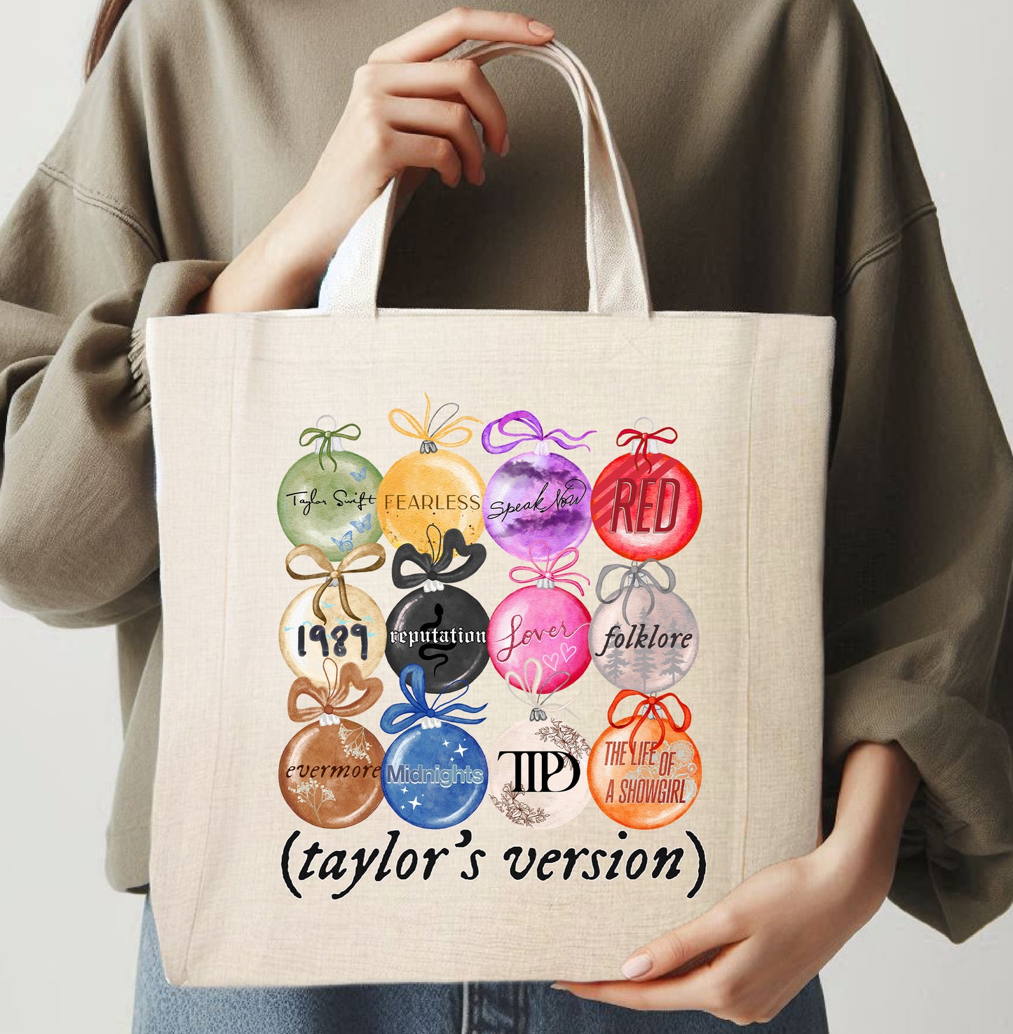 TAYLOR'S ORNAMENTS - TOTE