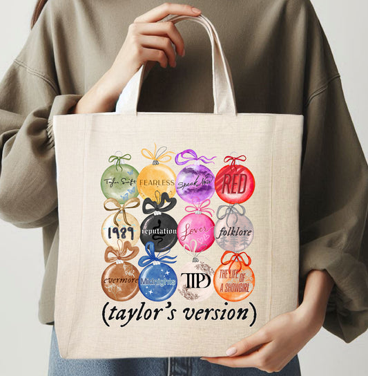TAYLOR'S ORNAMENTS - TOTE