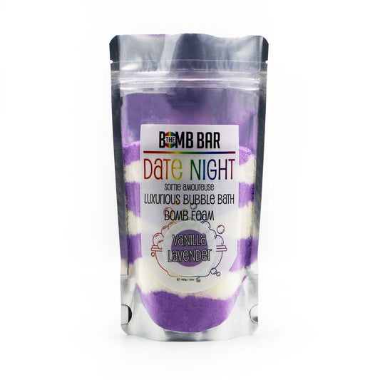 Bubble Bath Bomb Foam - Vanilla Lavender