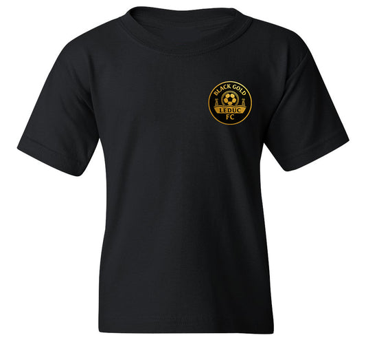 LEDUC BLACKGOLD SOCCER  - YOUTH SIZE TSHIRT