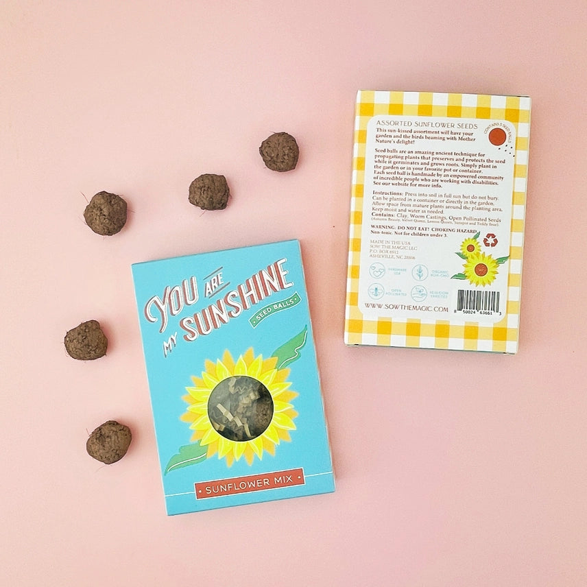 You Are My Sunshine - Sunflower Seed Balls