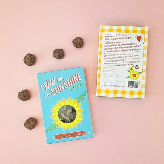 You Are My Sunshine - Sunflower Seed Balls