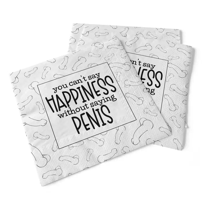 Sassy Napkins - You Can't Say Happiness