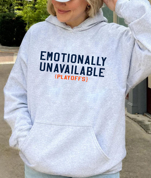THE HALEY-EMOTIONALLY UNAVAILABLE - ADULT HOODIE