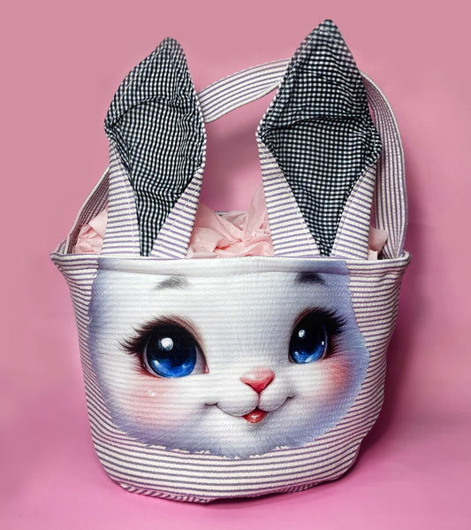 EASTER BUNNY BASKET - Customizable