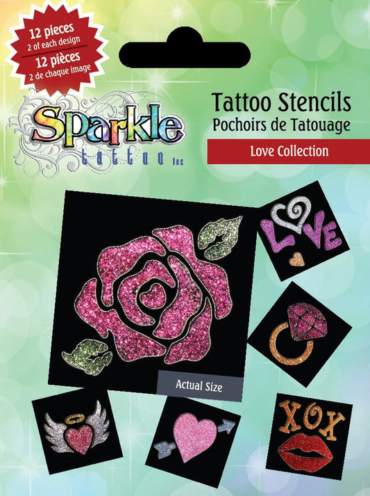 Tattoo Stencils - Love Collection