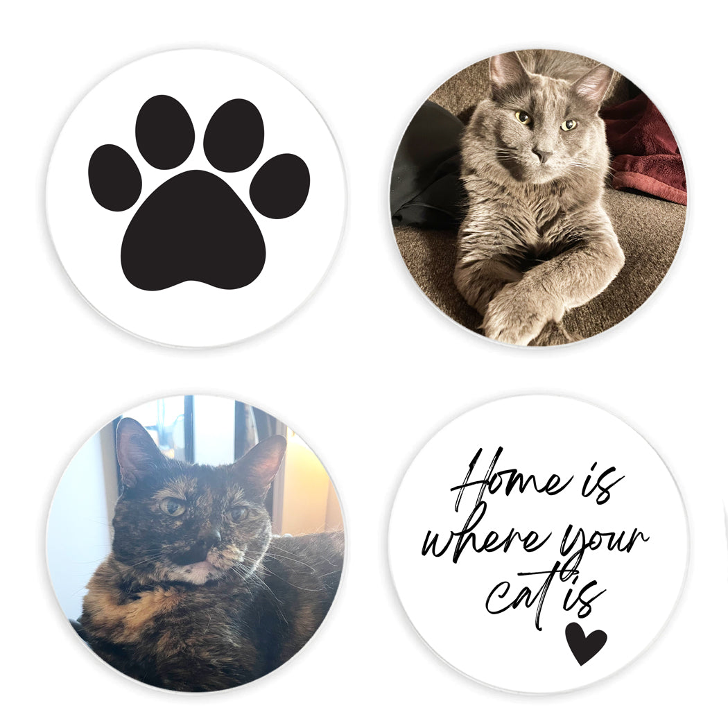 CATS Coaster Set - CUSTOMIZABLE