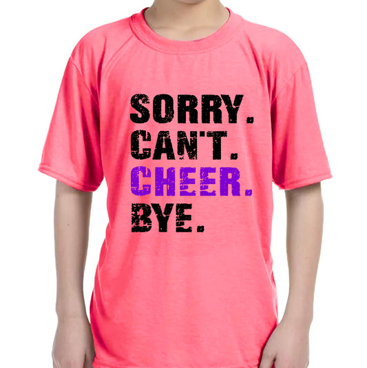 SORRY. CAN'T. CHEER. - YOUTH