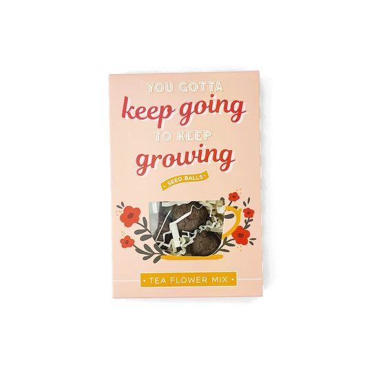 Keep Going to Keep Growing - Tea Flower Mix Seed Balls