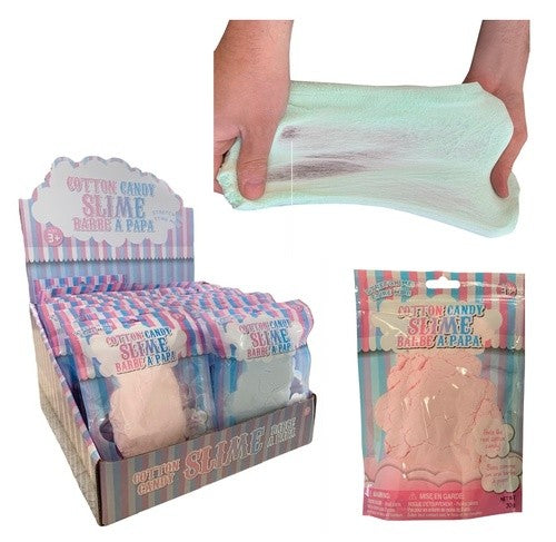 Cotton Candy Scented Cloud Slime Resealable Bag