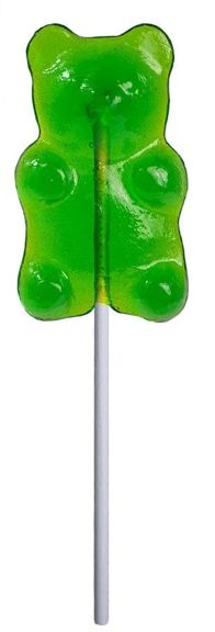 Green Bear Lollipop