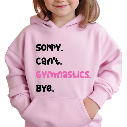 SORRY. CAN'T. GYMNASTICS. - YOUTH