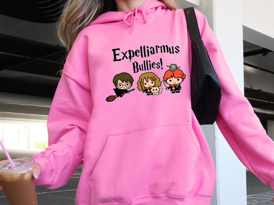 EXPELLIARMUS BULLIES- ADULT HOODIE