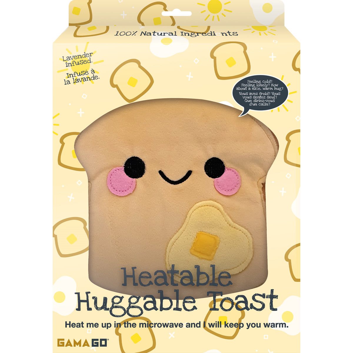 Heatable Huggable Toast
