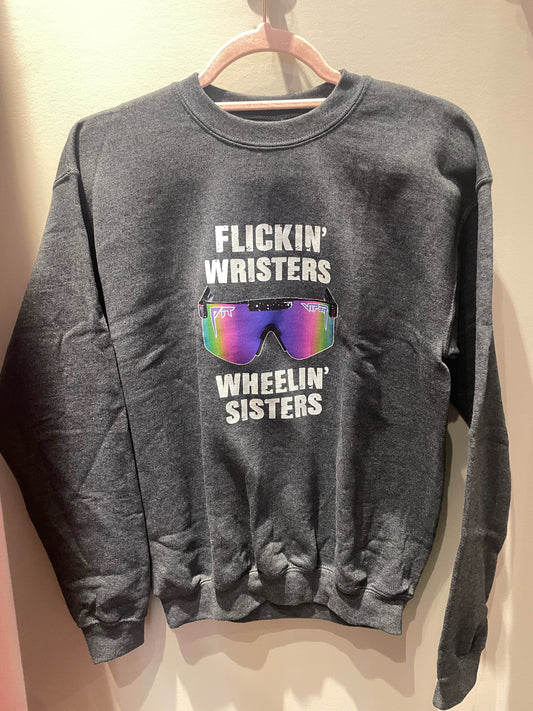 *SALE* Flickin Wristers - Grey - Youth Size XL